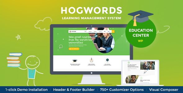 Hogwords | School University Education Center WordPress Theme