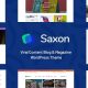 Saxon – Viral Content Blog Magazine Marketing WordPress Theme
