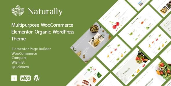 Naturally – Organic Shop WordPress WooCommerce
