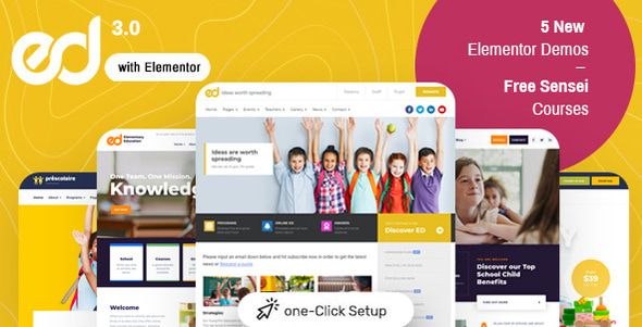 Ed School - Education WordPress Theme