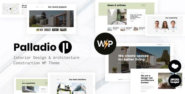 Palladio | Interior Design Architecture Construction WordPress Theme