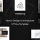 Theratio – Interior Design Architecture HTML5 Template