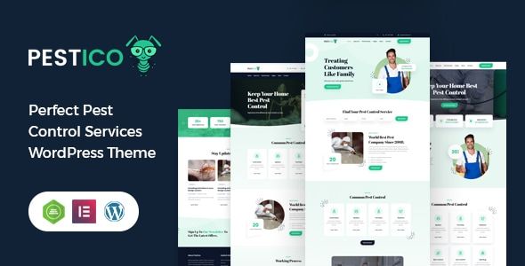 Pestico – Perfect Insect Control WordPress Theme