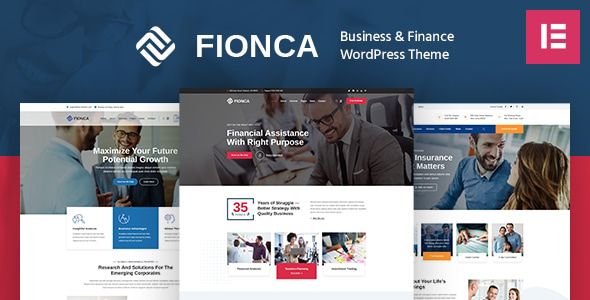 Fionca – Business Finance WordPress Theme