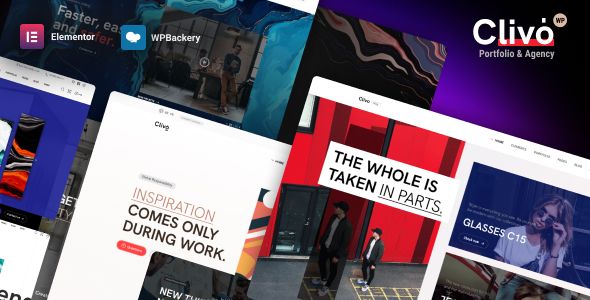 Clivo – Portfolio Agency WordPress Theme