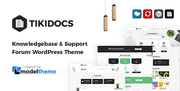 Tikidocs – Knowledgebase Support Forum WordPress Theme + RTL