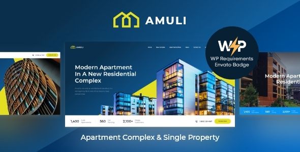 Amuli - Property Real Estate Marketplace WordPress Theme