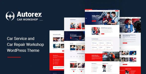 Autorex – Car Service Workshop WordPress Theme