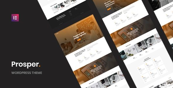 Prosper – Agency Portfolio WordPress Theme