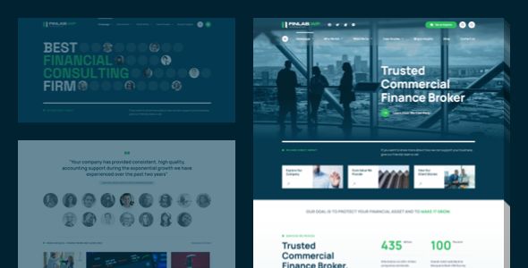 FinLab – Business Consulting WordPress Theme
