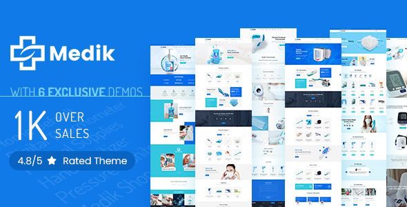 Medik – Medical WooCommerce Store