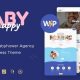 Happy Baby | Nanny Babysitting Services Children WordPress Theme