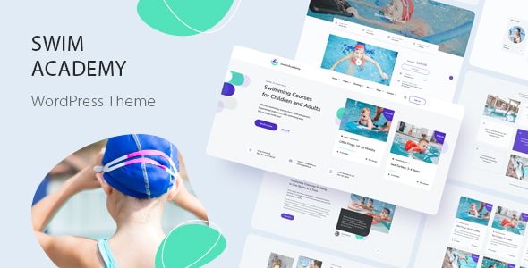 SwimAcademy – Swimming School Course Booking WordPress Theme