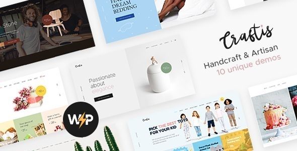 Craftis – Handmade Handcraft Artisan WordPress Theme for Creatives
