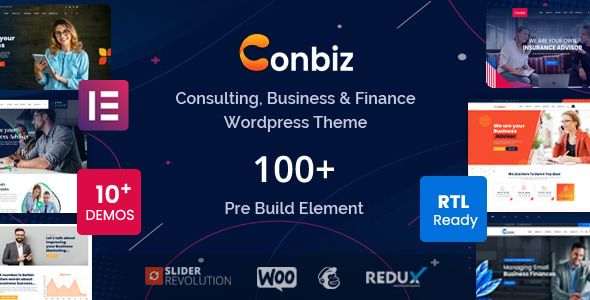 Conbiz – Business Consulting WordPress Theme
