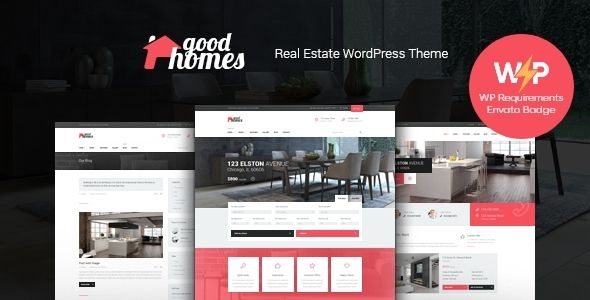 Good Homes - Real Estate WordPress Theme