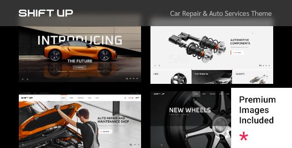 ShiftUp – Car Repair Auto Services Theme