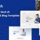 Mitech – VueJS Nuxt JS Technology Blog Template