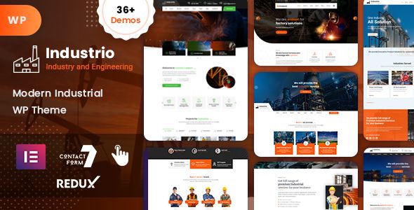 Industrial – Industry Factory WordPress