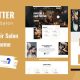 Qutter – Barber & Hair Salon WordPress Theme