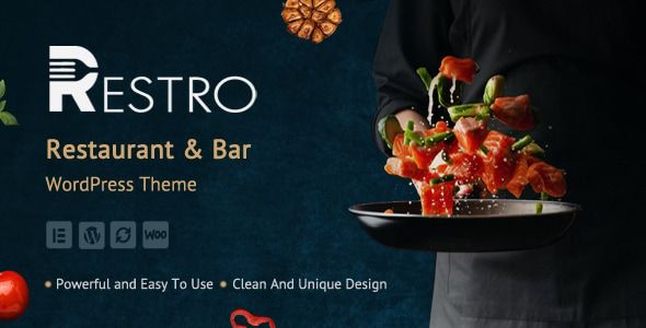 Restro – Restaurant Bar WordPress Theme