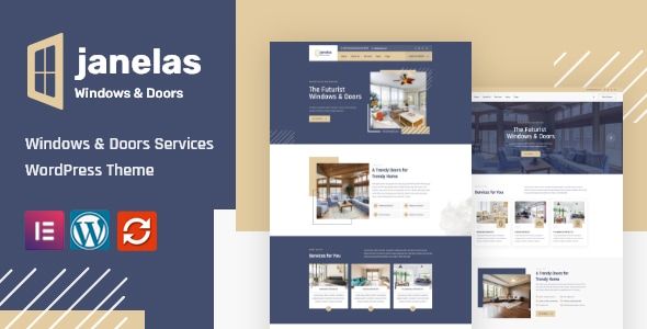 Janelas – Windows Doors Services WordPress Theme