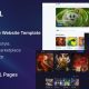 NFTOcean – NFT Marketplace Website Template + Light Dark