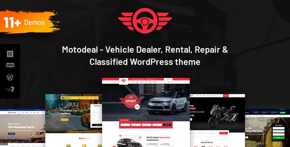 Motodeal – Car Dealer Classified WordPress Theme