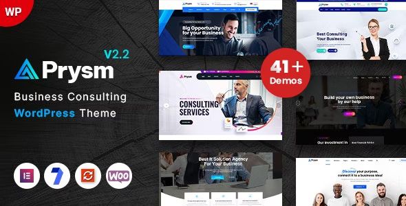 Prysm – Consulting Business WordPress Theme