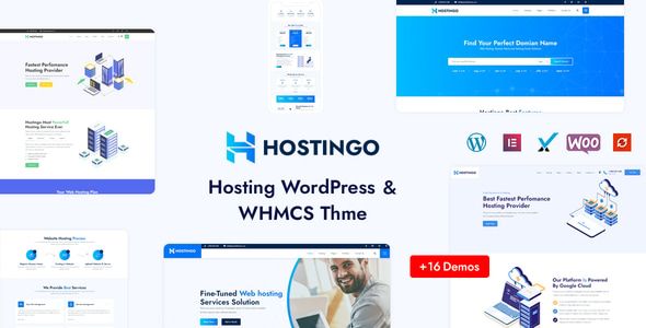 Hostingo – Hosting WordPress WHMCS Theme