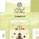 Natural Oil – Organic Hair Oil Store Theme
