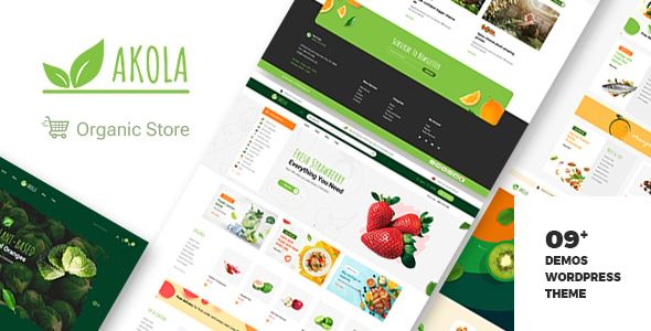 Akola – Organic Food Store WordPress Theme