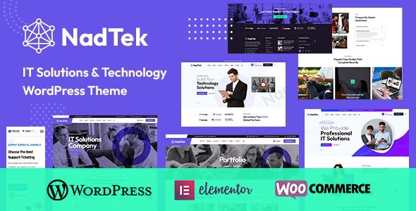 NadTek – IT Solutions Technology WordPress Theme