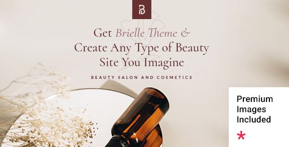 Brielle – Beauty Salon and Cosmetics Theme