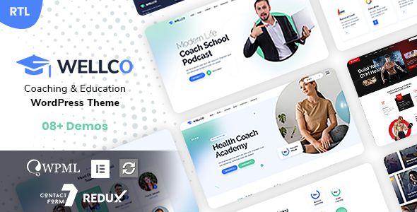 Wellco – Coach Online Courses WordPress