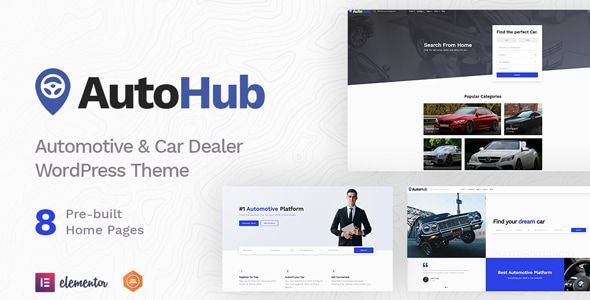 Autohub – Automotive Car Dealer Theme