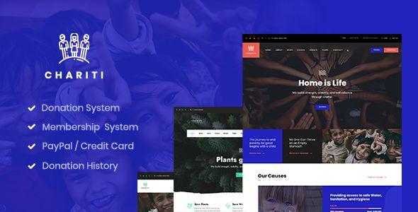 Chariti – Charity Donation WordPress