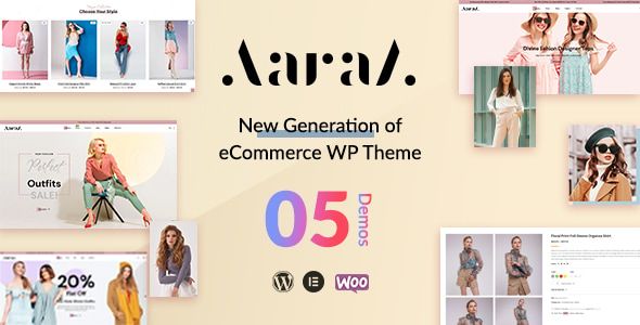 Aaraa – Responsive Multipurpose Woocommerce Theme