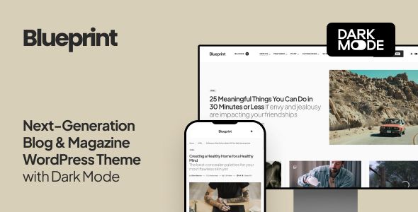 Blueprint – Next-Generation Blog Magazine Theme