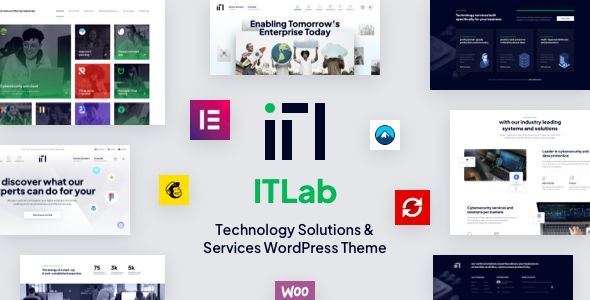ITLab – Technology Solutions Services WordPress Theme