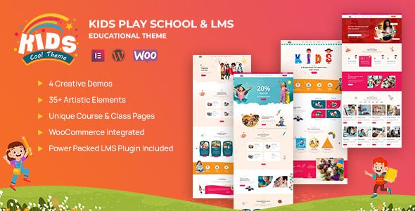 Kidscool – Children, Kids School WordPress Theme