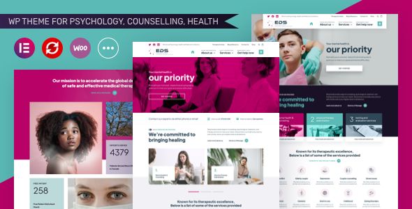 EDS – WordPress Theme for Psychology/ Counselling Health