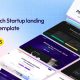 Dex.AI – AI Writer Tech Startup Landing Page Template