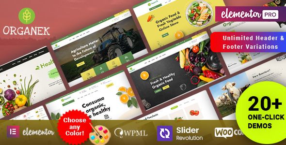 Organek – Agriculture Organic Food WordPress