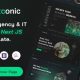 Softconic – Software Agency and IT Solutions React Next JS Template