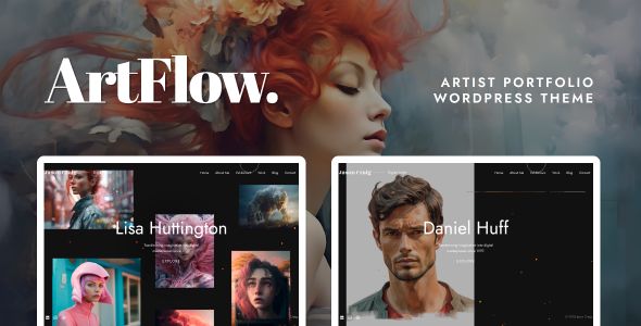 ArtFlow – Artist/ Painter Portfolio