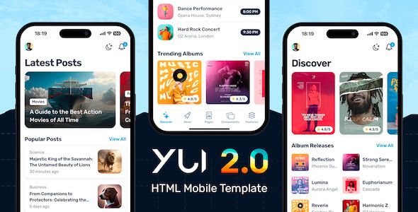 Yui – Mobile Template