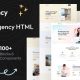 Hivency – Creative Digital Agency HTML5 Template + RTL Support