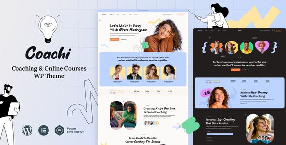 Coachi – Coaching Online Courses WordPress Theme