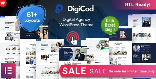 Digicod – Digital Agency WordPress Theme